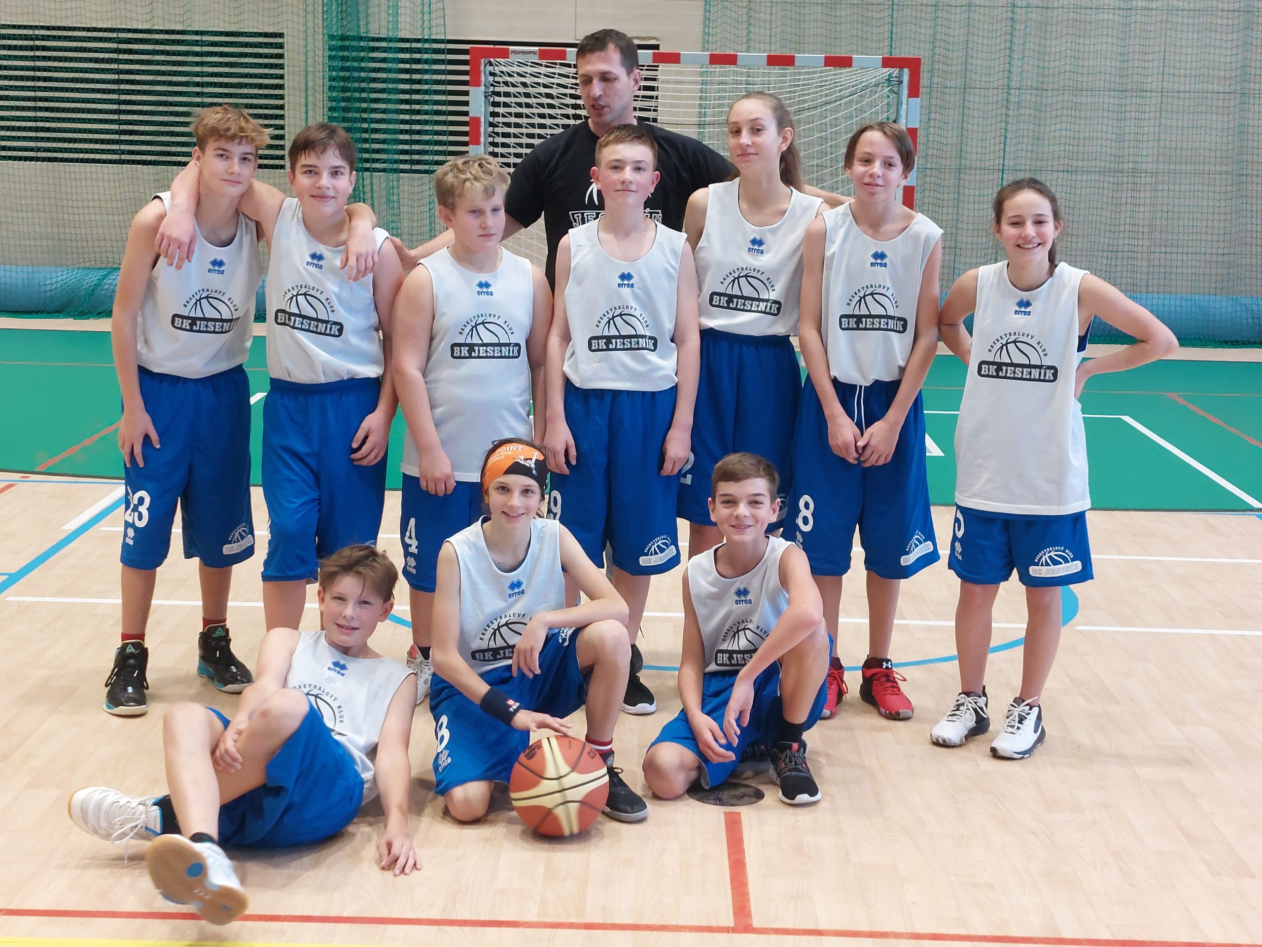 Jesenická basketbalová U13 rozjela novou sezónu v krajské soutěži
