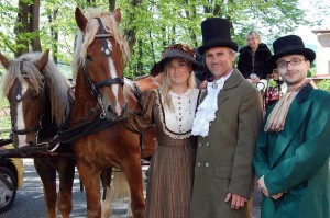 Opět se slavnostního zahájení bude účastnit také Vincenz Priessnitz s chotí